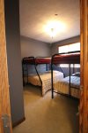 Bunk bed bedroom  1-Twin over full bunk & 1-Twin over twin bunk